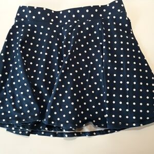 Aeropostale small blue white mini skirt